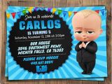 Boss Baby Birthday Invitation Template Boss Baby Invites Boss Baby Printables Boss Baby Printable