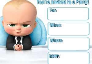 Boss Baby Birthday Invitation Template Musings Of An Average Mom Boss Baby Invitations