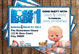 Boss Baby Birthday Invitation Template Novel Concept Designs Boss Baby Movie Birthday Party