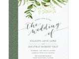 Botanical Wedding Invitation Template Wild Meadow Botanical Wedding Invitation Zazzle Com