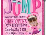 Bounce Party Invites Bounce House Jump Birthday Party Invitations Di 255