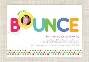 Bounce Party Invites Sponsor Love Inkwell Design Studio Free Printable