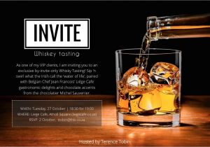 Bourbon Tasting Party Invitations Vip Invite Rich Ideas