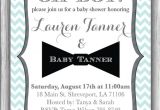 Bow Tie Baby Shower Invites Mustache and Bow Tie Baby Shower Invitations