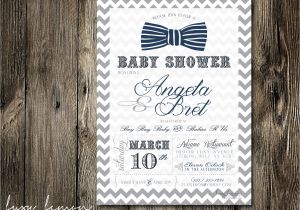 Bow Tie Baby Shower Invites Request A Custom order and Have something Made Just for You