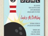 Bowling Party Invitation Template Bowling Birthday Party Invitations Free Templates