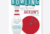 Bowling Party Invitations for Kids Bowling Party Invitation Kids Birthday Party Invitation Bar