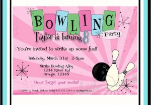 Bowling Party Invitations for Kids Free Printable Kids Bowling Party Invitations Download Get