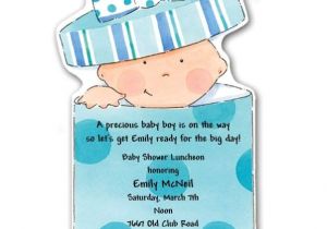 Boxed Baby Shower Invitations Baby In Gift Box Girl Diecut Shower Invitations