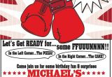 Boxing themed Party Invitations 148 Best Images About Boxing themed Party On Pinterest
