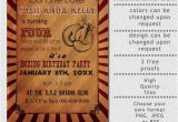 Boxing themed Party Invitations Printable Rustic Vintage Boxing Birthday Invitation