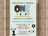 Boy Owl First Birthday Invitations Owl First Birthday Invitation for Boys Blue Owl 1st Birthday