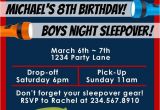 Boys Slumber Party Invitations top 10 Boys Sleepover Games