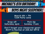 Boys Slumber Party Invitations top 10 Boys Sleepover Games