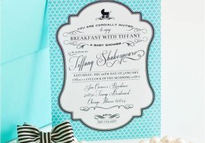Breakfast at Tiffany S Baby Shower Invites Breakfast at Tiffany S Inspired Printable Invitation