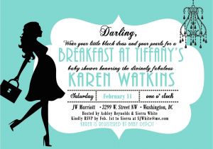 Breakfast at Tiffany S Baby Shower Invites Giggle Bean Breakfast at Tiffany S Baby Shower