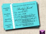 Breakfast at Tiffany S Bridal Shower Invitations Breakfast at Tiffanys Bridal Shower Invitation Card Custom