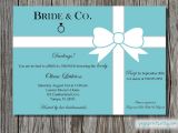 Breakfast at Tiffany S themed Bridal Shower Invitations Breakfast at Tiffany S Bridal Shower Invitation by Pegsprints