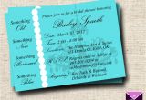 Breakfast at Tiffany S themed Bridal Shower Invitations Breakfast at Tiffanys Bridal Shower Invitation Card Custom