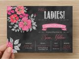 Bridal Shower and Bachelorette Party Invitations Bridal Shower Bachelorette Party Invitation Digital File
