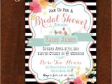 Bridal Shower and Bachelorette Party Invitations Bridal Shower Invitation Blushing Bride Lingerie Shower