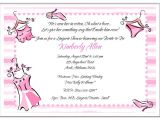 Bridal Shower and Bachelorette Party Invitations Bridal Shower Lingerie Bachelorette Party Invitations
