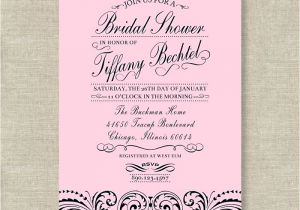 Bridal Shower and Bachelorette Party Invitations Gorgeous Lace Bridal Shower or Bachelorette Party
