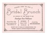 Bridal Shower Brunch Invitation Wording Vintage Bridal Brunch Bridal Shower Invitations