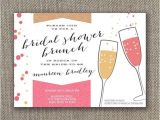 Bridal Shower Brunch Invites Bridal Shower Brunch Invitation Digital File