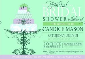 Bridal Shower E-invites Free Bridal Shower Invitation Custom Printable Digital
