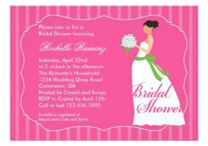 Bridal Shower E Invites Wedding Dress Bridal Shower Invitation Zazzle