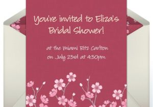 Bridal Shower Email Invitations Free Free Line Invitations for Bridal Showers