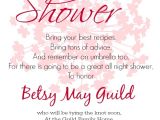 Bridal Shower Invitation Examples Invitation Regrets Sample Gallery Invitation Sample and
