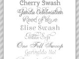 Bridal Shower Invitation Fonts Best Wedding and Shower Invitation Fonts