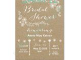 Bridal Shower Invitation format Rustic Whimsical Bridal Shower Invitation Templates Sample