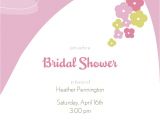 Bridal Shower Invitation Templates Chic Bridal Shower Invitation