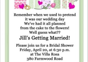 Bridal Shower Invitation Wording Poem 8 Best Images About Wedding Shower Invitations Wording On