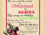 Bridal Shower Invitations Alice In Wonderland theme Playing Card Alice In Wonderland Invitation Bridal Shower