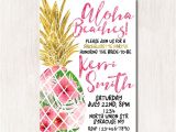 Bridal Shower Invitations Australia Aloha Beaches Bridal Shower Invitation Hawaiian Invitation