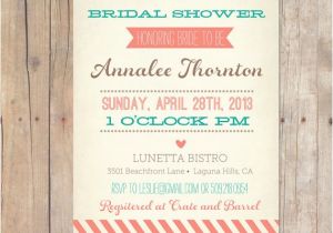 Bridal Shower Invitations Australia Items Similar to Vintage Bridal Shower Invitation Baby
