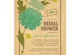 Bridal Shower Invitations Garden Party theme Vintage Floral Garden Party Bridal Shower Invite