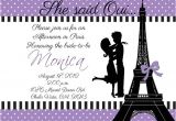 Bridal Shower Invitations Paris theme 4 Ideas to Make Your Wedding as Unique as You are