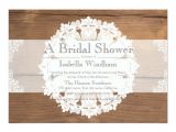Bridal Shower Invitations Under $1 Rustic Lace Bridal Shower Invitation