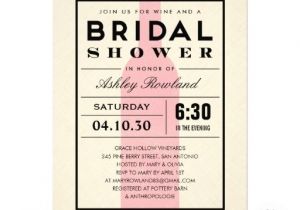 Bridal Shower Invitations Wine theme Invitations