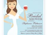 Bridal Shower Invitations Wine theme Wording Modern Bride Wine theme Bridal Shower Invitation