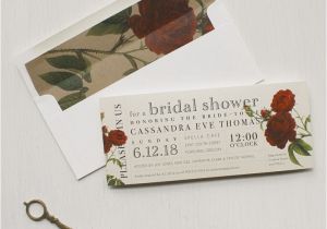 Bridal Shower Invitations with Matching Envelopes 25 Best Ideas About Red Bridal Showers On Pinterest