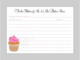 Bridal Shower Invitations with Recipe Cards My Bridal Shower Invitation and Recipe Card