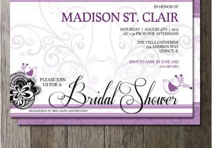 Bridal Shower Invite Text Bridal Shower Invite Customizable Text Baby by Oddlotemporium