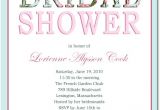 Bridal Shower Invite Text Classic but Fashion Text Bridal Shower Invitations Hpb103