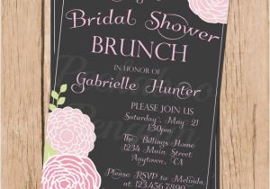 Bridal Shower Luncheon Invitation Wording Bridal Shower Brunch Invitations Vintage Bridal Shower